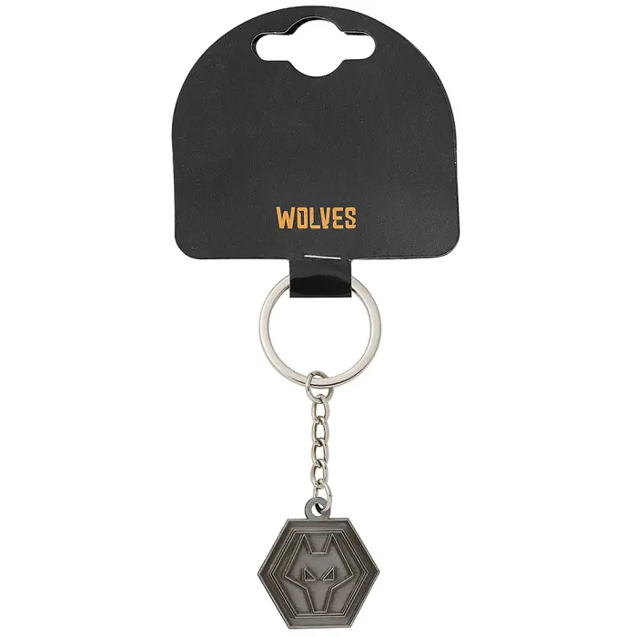 Wolverhampton Wanderers Store | Shop Official Wolves Antique Silver Crest Keyring Wolves Gear